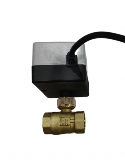 Электрический привод шарового крана Brass Electric Ball Valve Actuator DN20, 220V, IP50-3