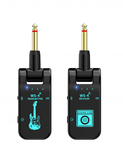 Беспроводная гитарная система (приемник/передатчик) WS-4 Black-3