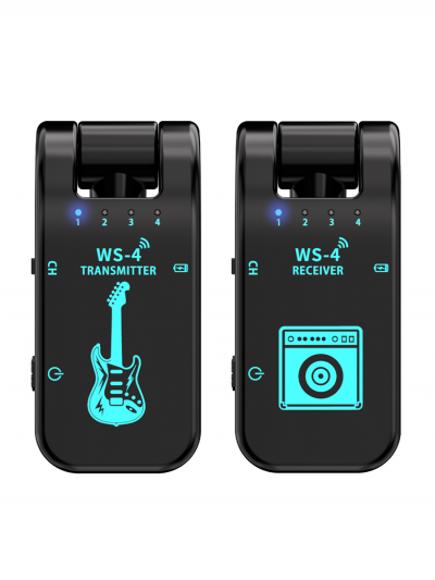 Беспроводная гитарная система (приемник/передатчик) WS-4 Black-2